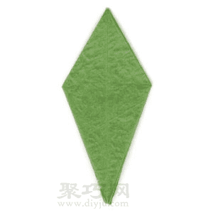 折纸基础折法：6花萼片