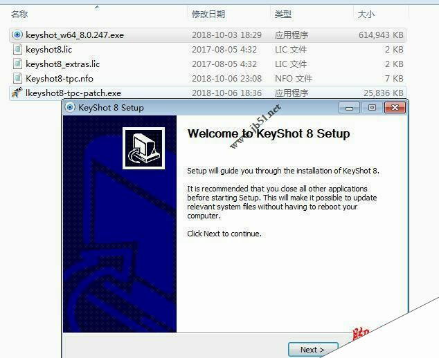 Luxion Keyshot pro8.0中文注册破解详细安装教程(附注册机下载)